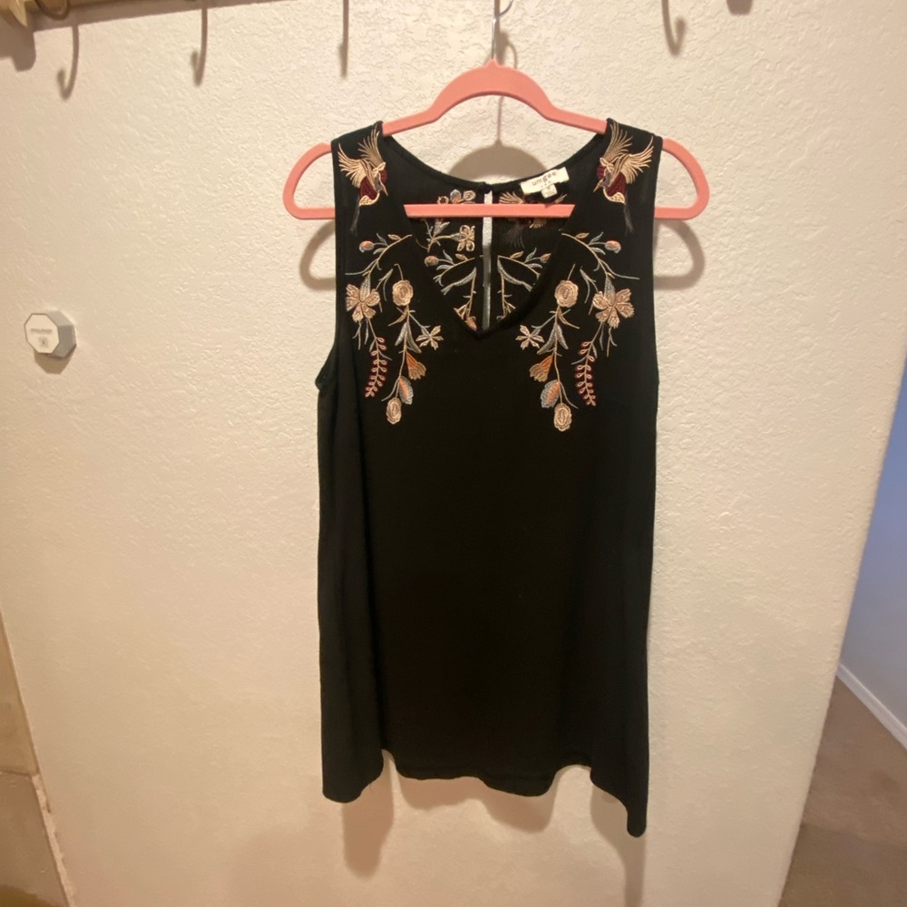 Short black dress